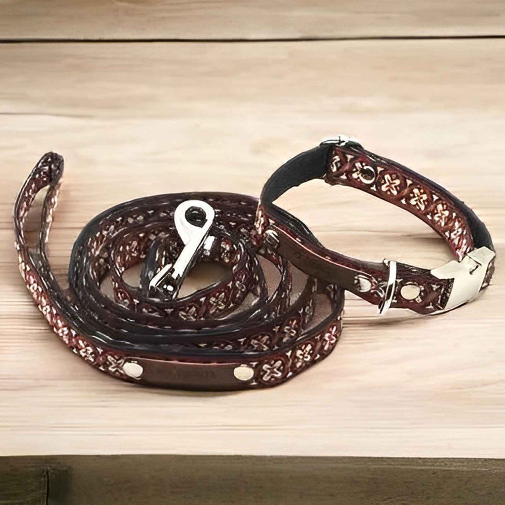 Finnigan's Bespoke Pup Dog Collar Set